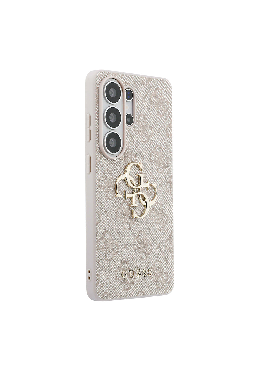 Galaxy S26 Ultra Kılıf Guess Orijinal Lisanslı PU Deri Büyük Metal Logo Dizaynlı Kapak