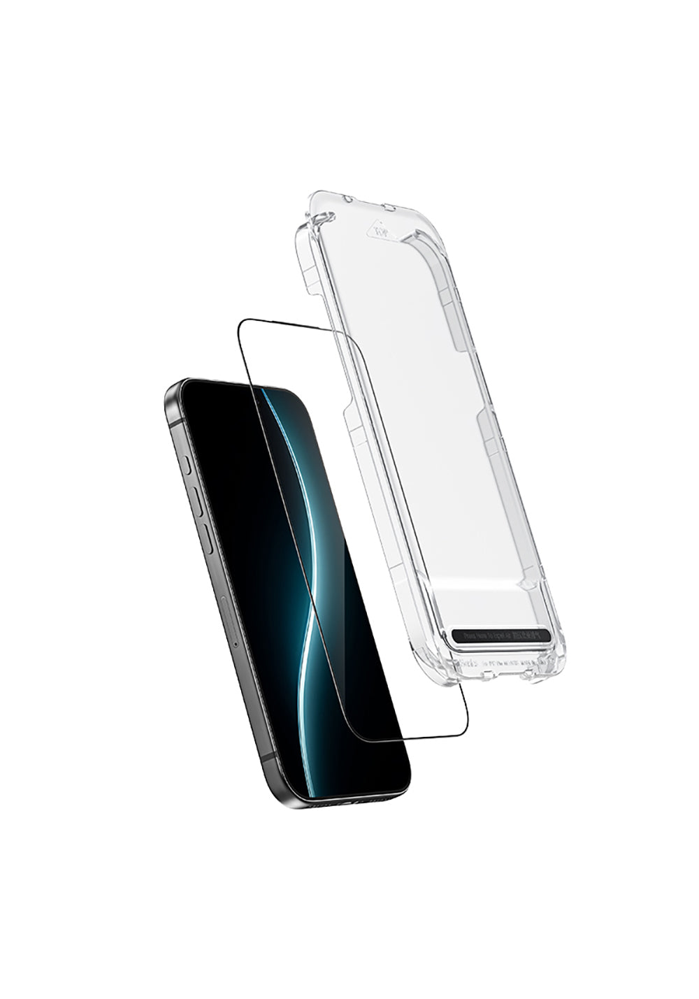 Apple iPhone 16 Pro Max Benks Glass Warrior HD 0.3mm Ultra İnce 0.9mm Kenarları Güçlendirilmiş Cam Ekran Koruyucu + Kolay Uygulama Aparatlı