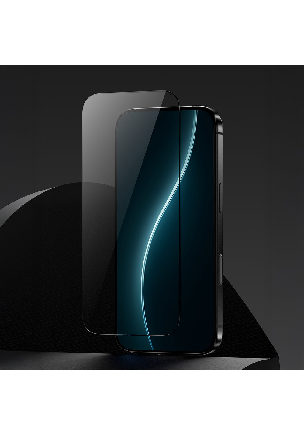 Apple iPhone 16 Pro Max Benks Glass Warrior HD 0.3mm Ultra İnce 0.9mm Kenarları Güçlendirilmiş Cam Ekran Koruyucu + Kolay Uygulama Aparatlı