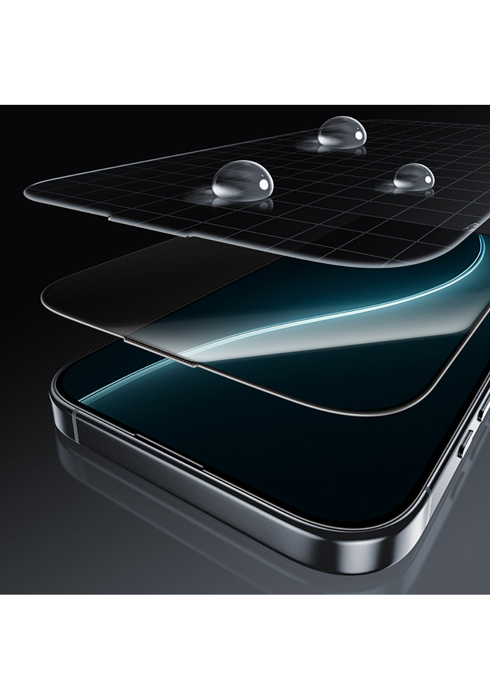 Apple iPhone 16 Pro Max Benks Glass Warrior HD 0.3mm Ultra İnce 0.9mm Kenarları Güçlendirilmiş Cam Ekran Koruyucu + Kolay Uygulama Aparatlı