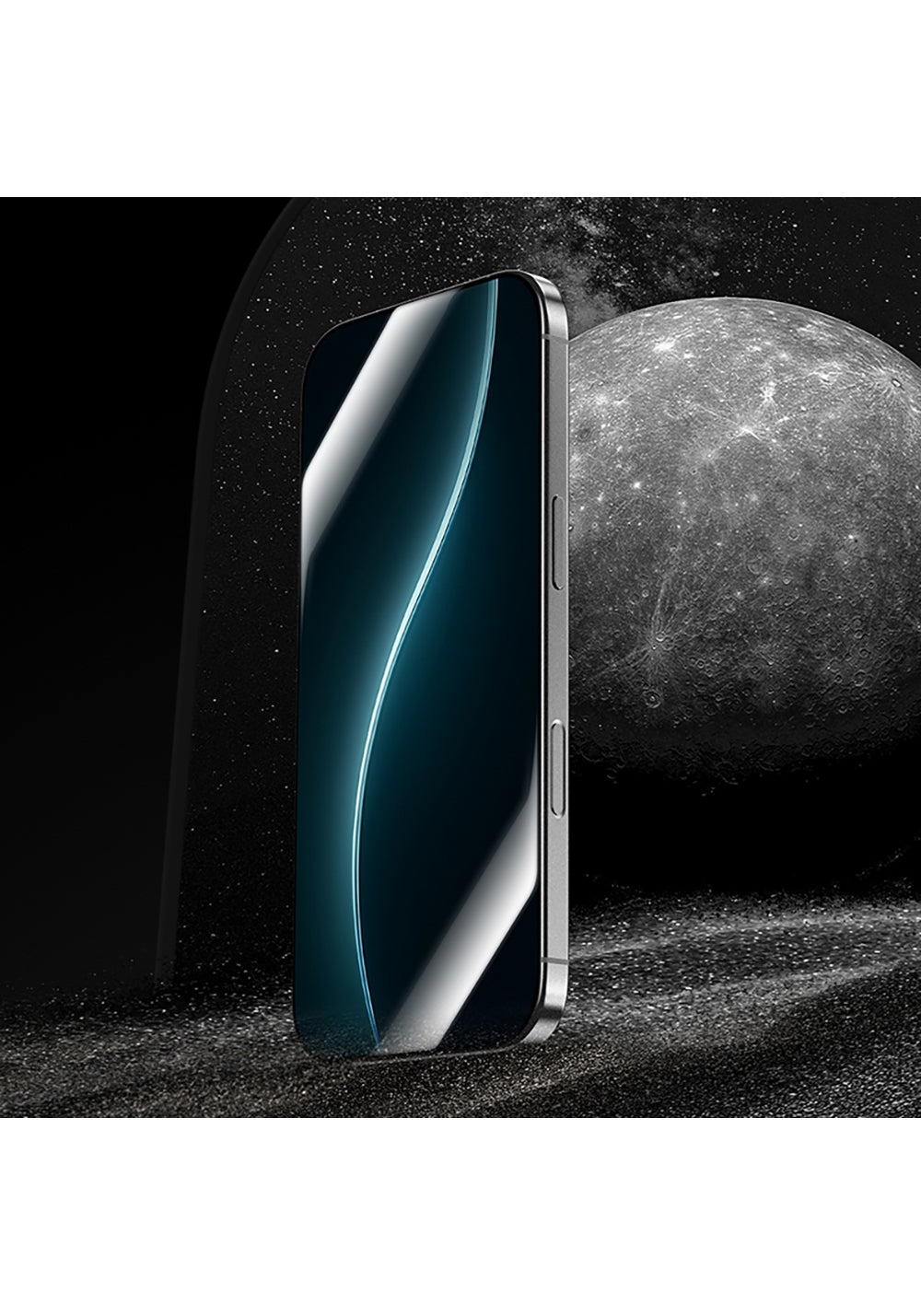 Apple iPhone 16 Pro Max Benks Glass Warrior HD 0.3mm Ultra İnce 0.9mm Kenarları Güçlendirilmiş Cam Ekran Koruyucu + Kolay Uygulama Aparatlı