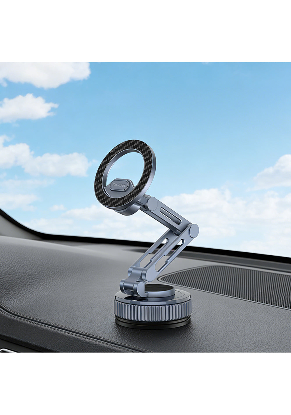 Go Des GD-HD246 Vakumlu Tasarım 360 Derece Dönebilen Magnetik Araç İçi Telefon Tutucu