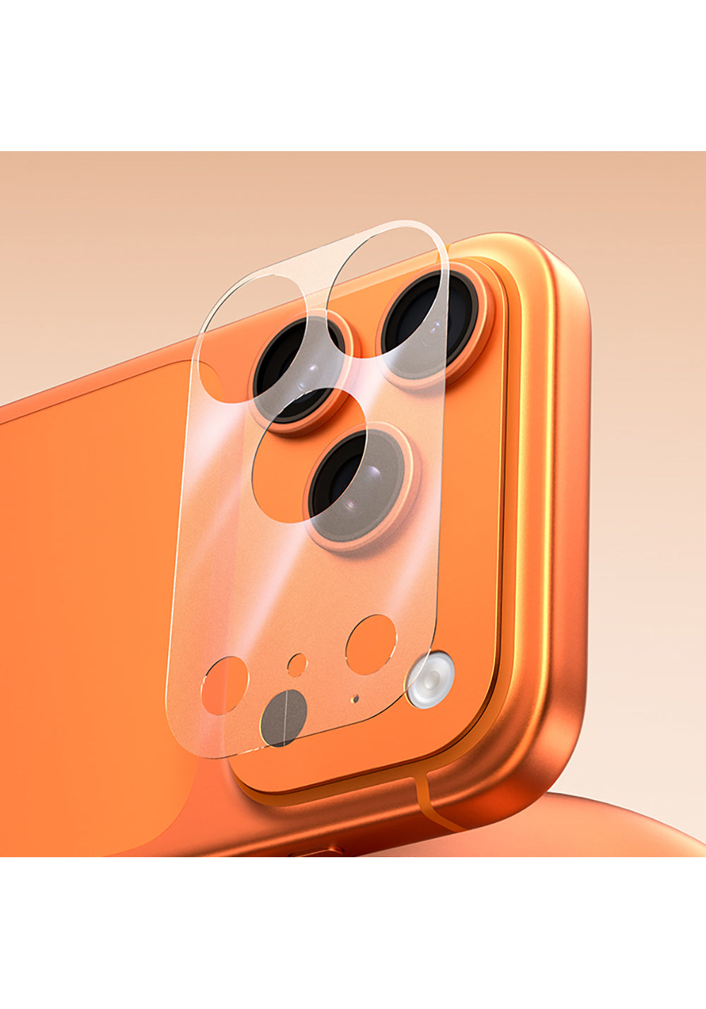 Apple iPhone 17 Pro Benks Çizilmelere Karşı Dayanıklı 0.35mm Mat Kamera Full Lens Koruyucu