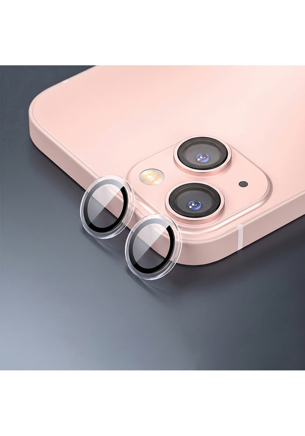 Apple iPhone 13 Wiwu LG-007 Lens Guard Oleofobik Anti Reflective Kamera Lens Koruyucu + Kolay Uygulama Aparatlı