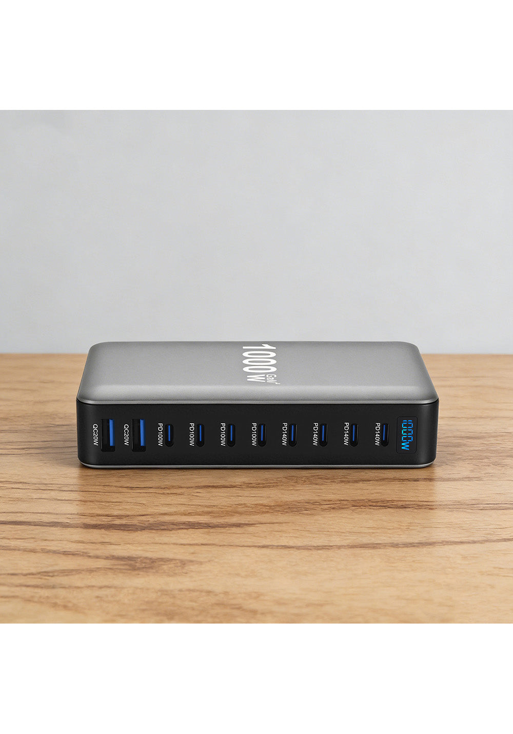 Go Des GD-B961 GaN Teknolojili 10 Portlu Masaüstü Şarj İstasyonu 1000W