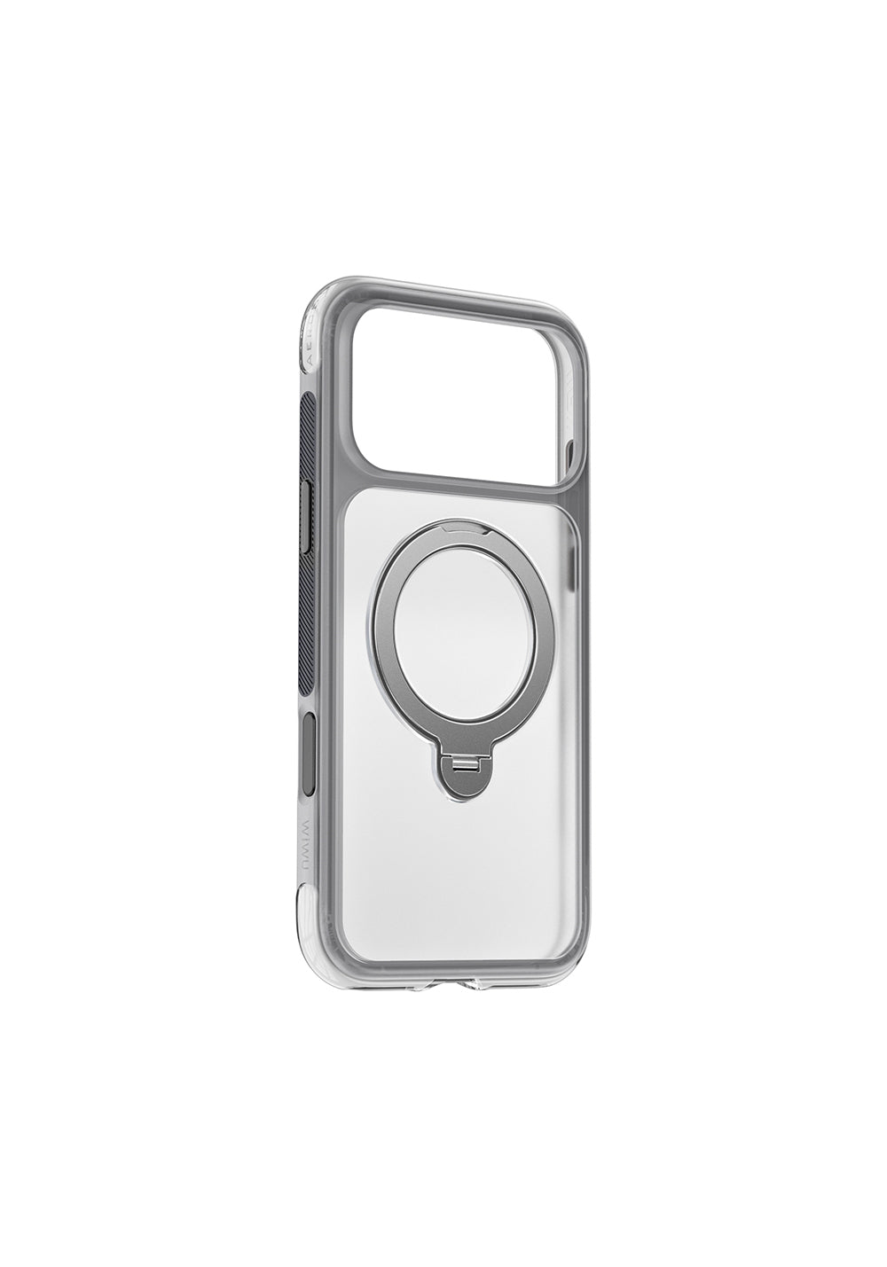 Apple iPhone 17 Pro Max Kılıf Wiwu AS-203 AeroShield Ultra Serisi Manyetik Şarj Uyumlu Airbag Tasarımlı Standlı Kapak