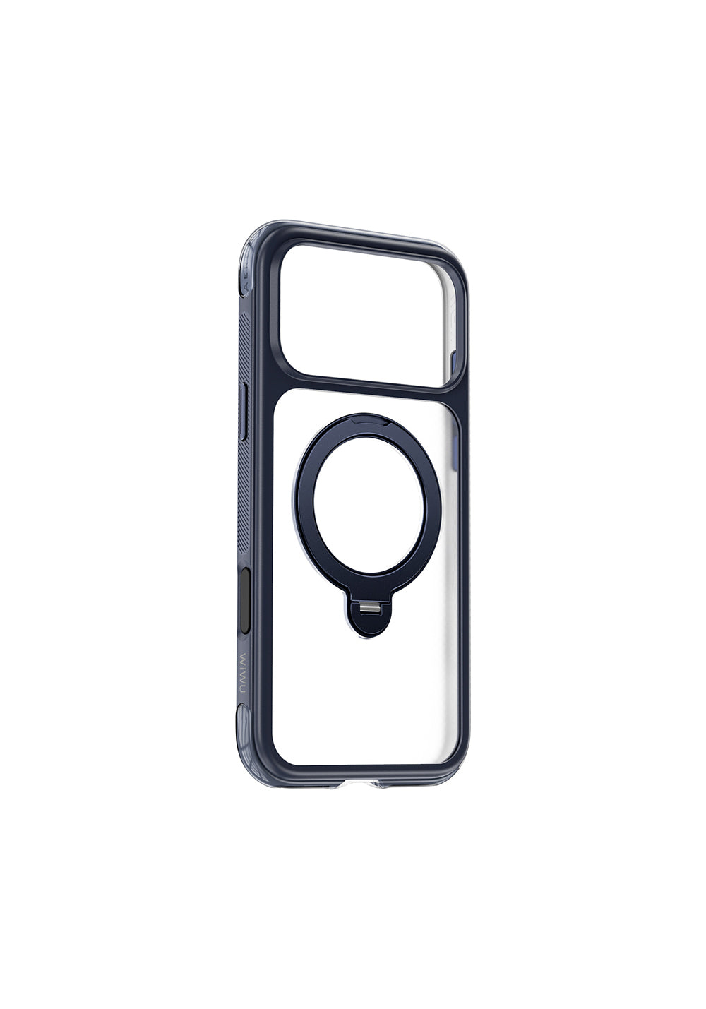Apple iPhone 17 Pro Max Kılıf Wiwu AS-203 AeroShield Ultra Serisi Manyetik Şarj Uyumlu Airbag Tasarımlı Standlı Kapak