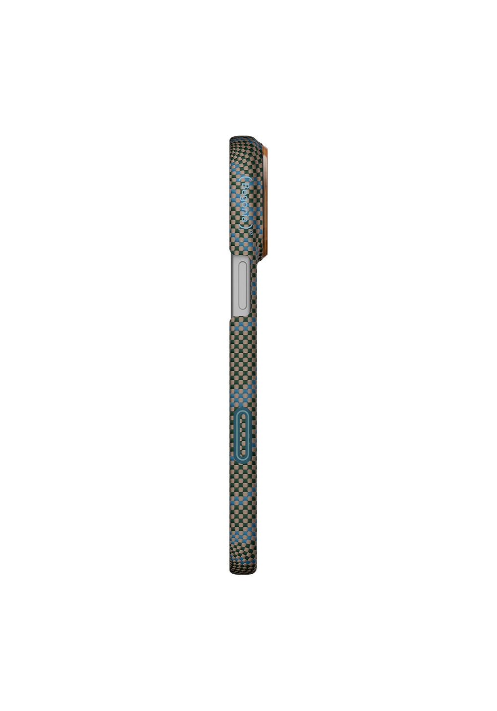Apple iPhone 17 Pro Kılıf Manyetik Şarj Uyumlu Aramid Karbon Fiber Pitaka Breath of Veins Serisi Kapak