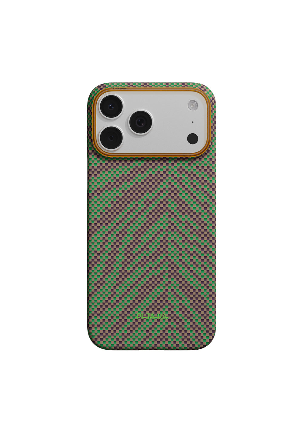 Apple iPhone 17 Pro Kılıf Manyetik Şarj Uyumlu Aramid Karbon Fiber Pitaka Breath of Veins Serisi Kapak