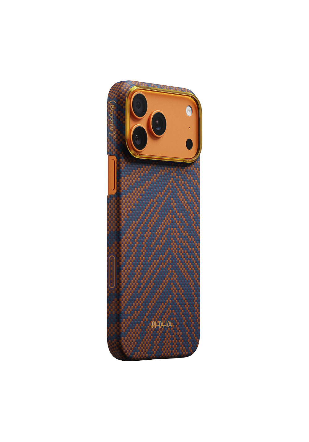 Apple iPhone 17 Pro Max Kılıf Manyetik Şarj Uyumlu Aramid Karbon Fiber Pitaka Breath of Veins Serisi Kapak
