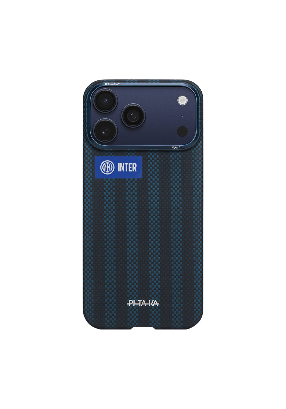 Apple iPhone 17 Pro Kılıf Manyetik Şarj Uyumlu Aramid Karbon Fiber Pitaka İnternazionale Milano Serisi Kapak