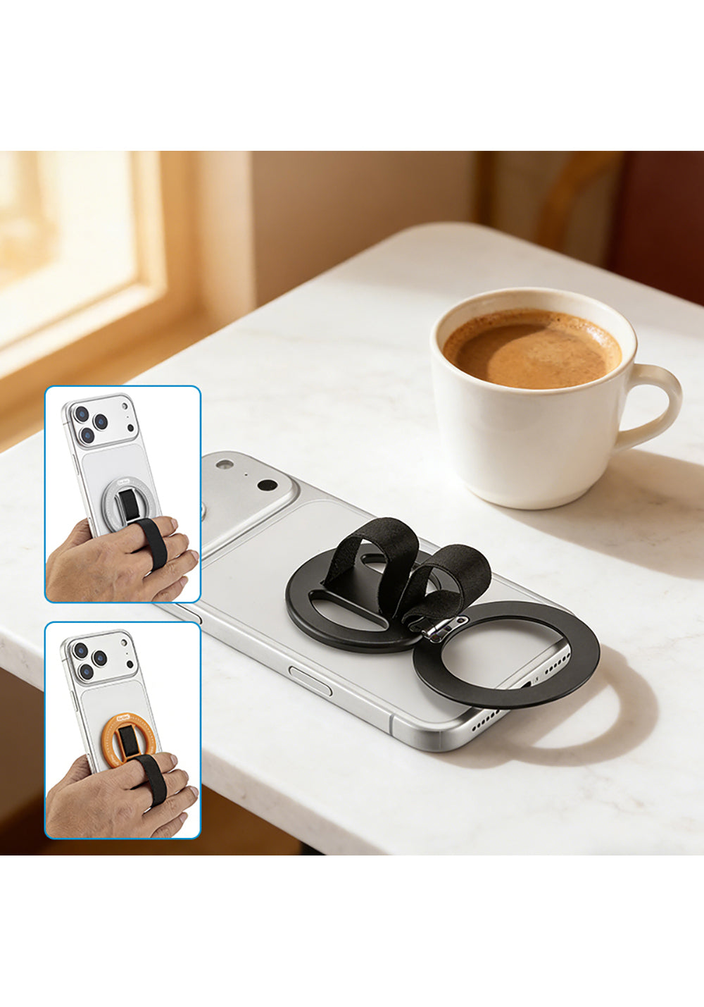 Go Des GD-G063 Standlı Magnetik Yüzük Tutucu Aparat