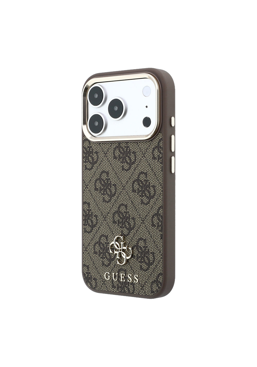 Apple iPhone 17 Pro Kılıf Guess Orijinal Lisanslı Manyetik Şarj Uyumlu Small 4G Classic Logolu Kapak
