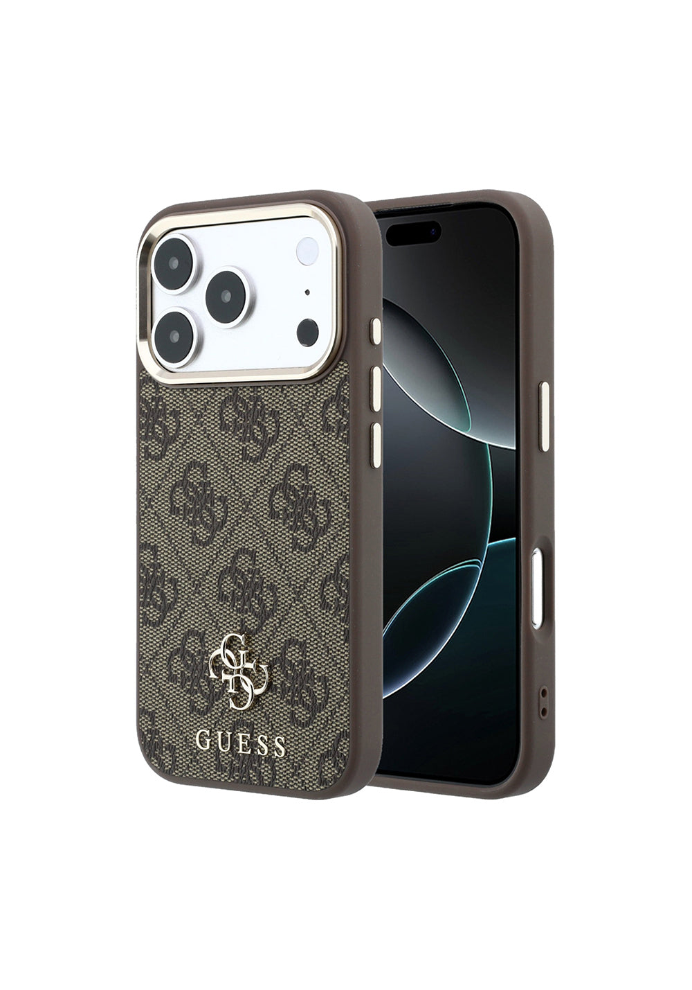Apple iPhone 17 Pro Max Kılıf Guess Orijinal Lisanslı Manyetik Şarj Uyumlu Small 4G Classic Logolu Kapak