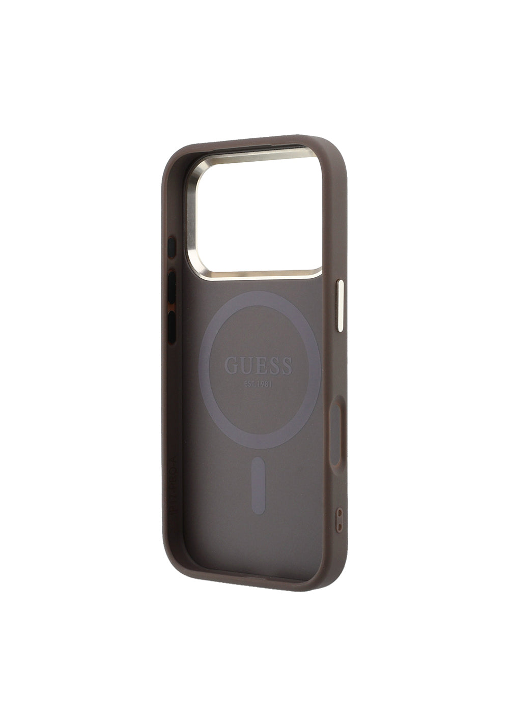 Apple iPhone 17 Pro Max Kılıf Guess Orijinal Lisanslı Manyetik Şarj Uyumlu Small 4G Classic Logolu Kapak