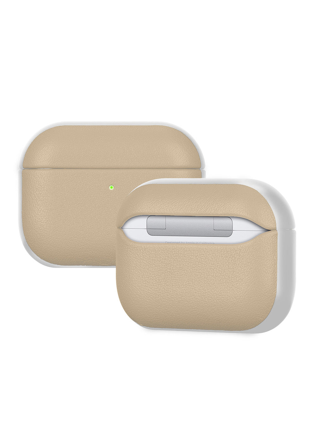 Apple AirPods Pro 3 Kılıf M-Safe Şarj Özellikli Mutural Poying Serisi Deri Tasarımlı Kapak