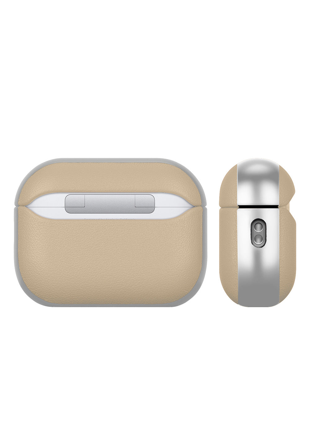 Apple AirPods Pro 3 Kılıf M-Safe Şarj Özellikli Mutural Poying Serisi Deri Tasarımlı Kapak