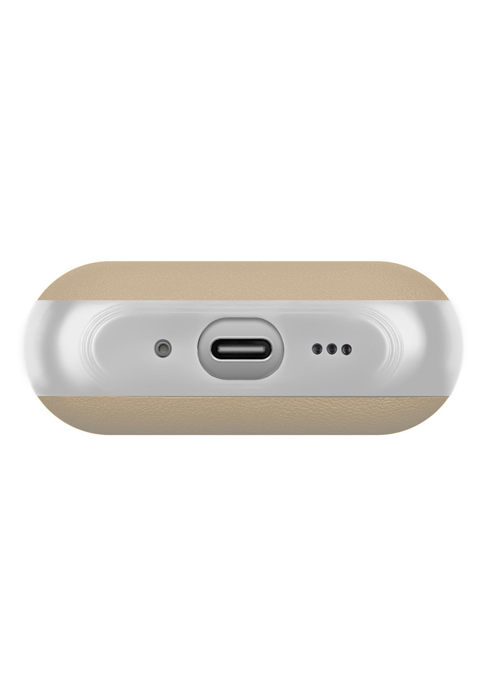 Apple AirPods Pro 3 Kılıf M-Safe Şarj Özellikli Mutural Poying Serisi Deri Tasarımlı Kapak