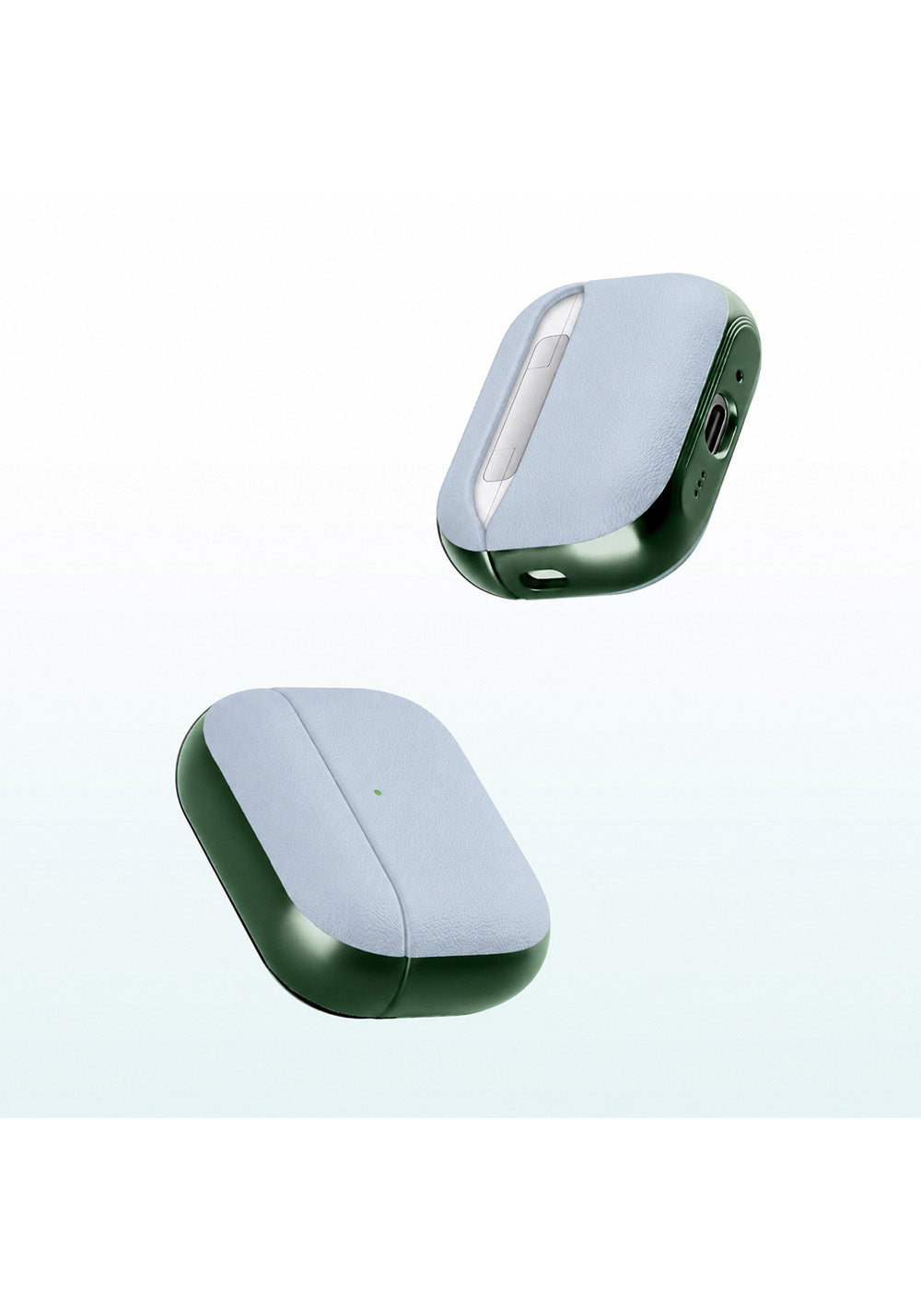 Apple AirPods Pro 3 Kılıf M-Safe Şarj Özellikli Mutural Poying Serisi Deri Tasarımlı Kapak