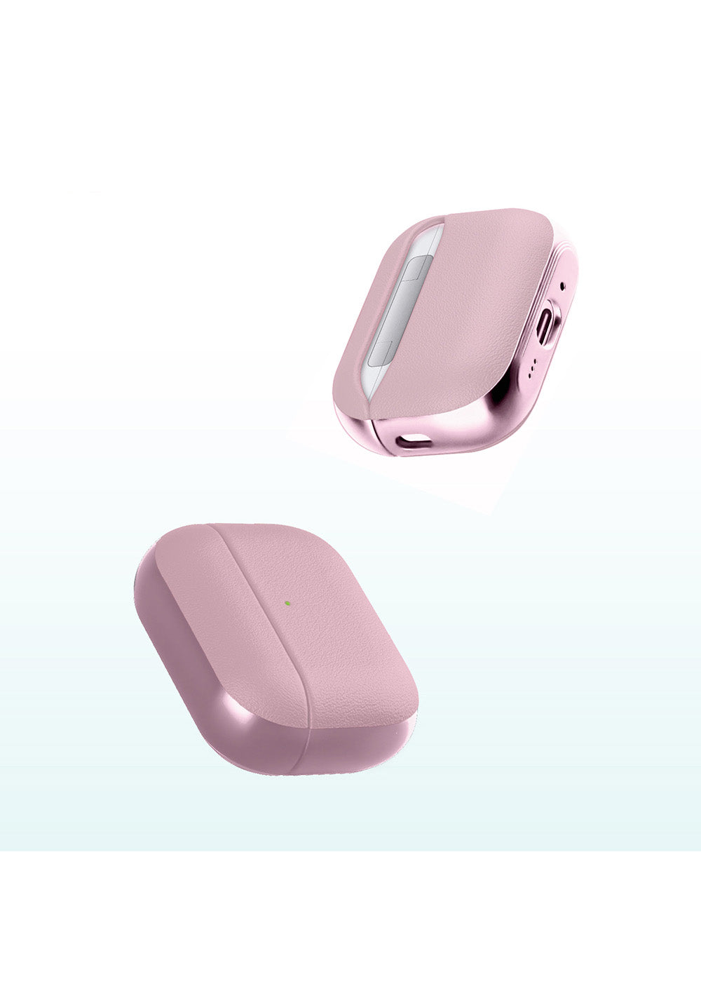 Apple AirPods Pro 3 Kılıf M-Safe Şarj Özellikli Mutural Poying Serisi Deri Tasarımlı Kapak