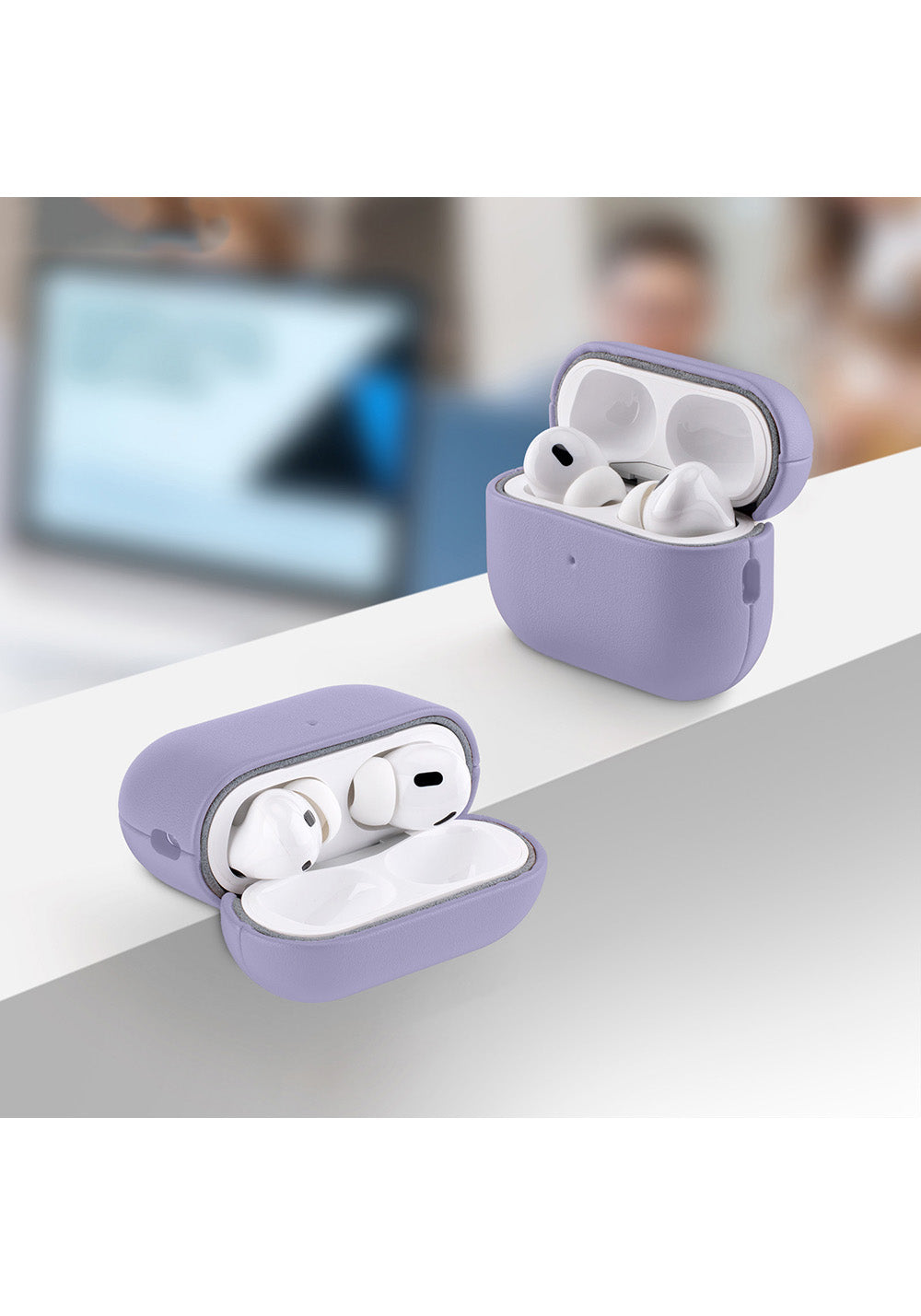Apple AirPods Pro 3 Kılıf M-Safe Şarj Özellikli Mutural Yahu Serisi Deri Tasarımlı Kapak