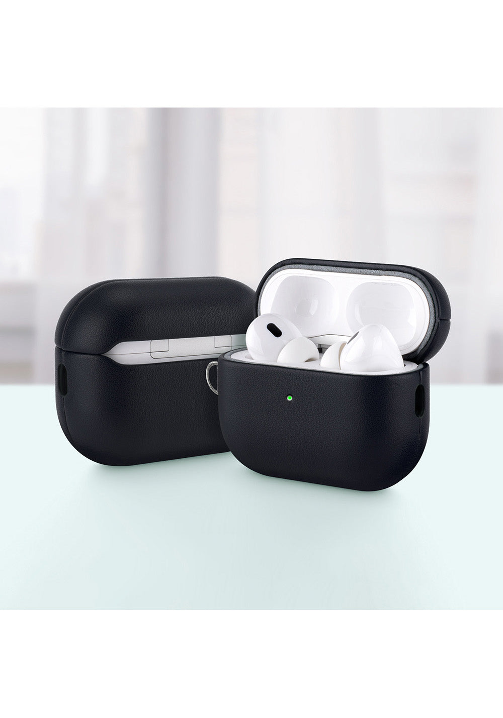 Apple AirPods Pro 3 Kılıf M-Safe Şarj Özellikli Mutural Yahu Serisi Deri Tasarımlı Kapak