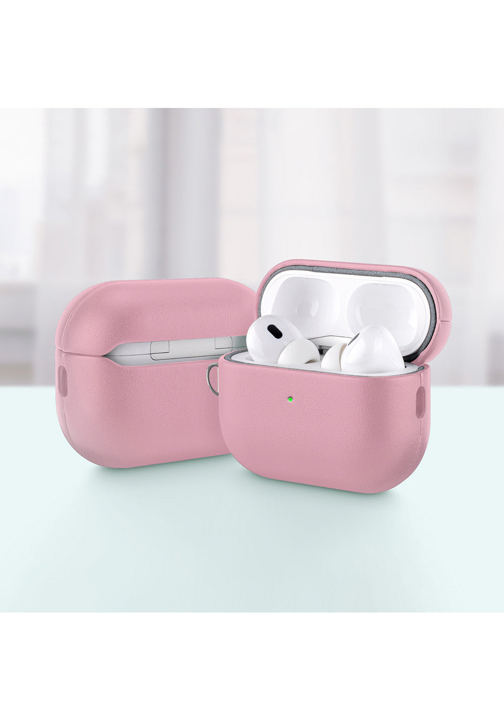 Apple AirPods Pro 3 Kılıf M-Safe Şarj Özellikli Mutural Yahu Serisi Deri Tasarımlı Kapak