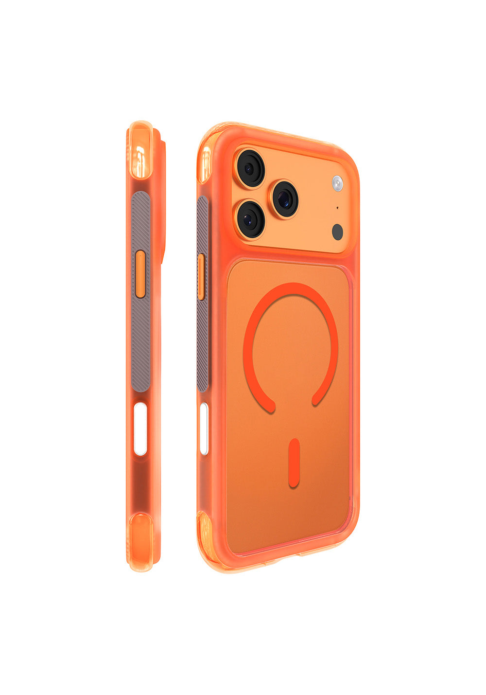 Apple iPhone 17 Pro Kılıf Manyetik Şarj Uyumlu Airbag Tasarımlı Mutural Air Shield Serisi Kapak