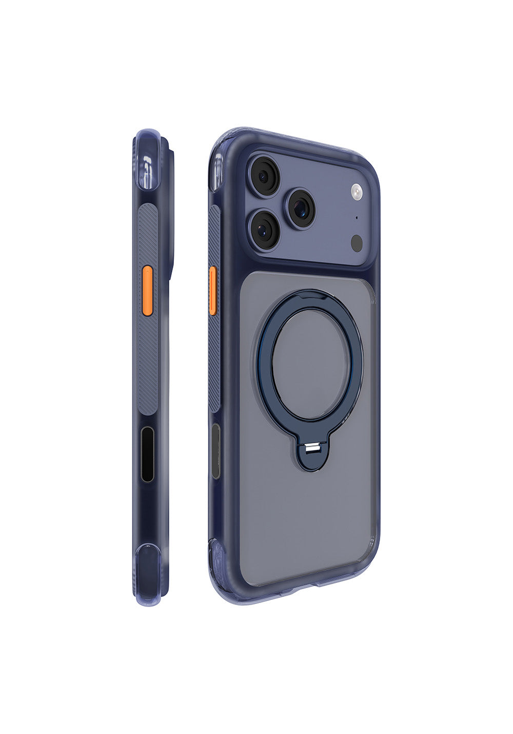 Apple iPhone 17 Pro Kılıf Manyetik Şarj Uyumlu Standlı Airbag Tasarımlı Mutural Air Shield Serisi Kapak