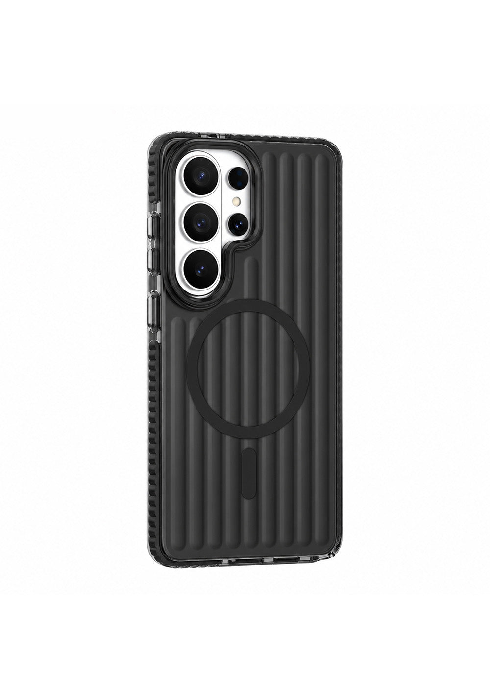 Galaxy S26 Ultra Kılıf Manyetik Şarj Uyumlu Oyuklu Tasarım Mutural Luggage Serisi Kapak