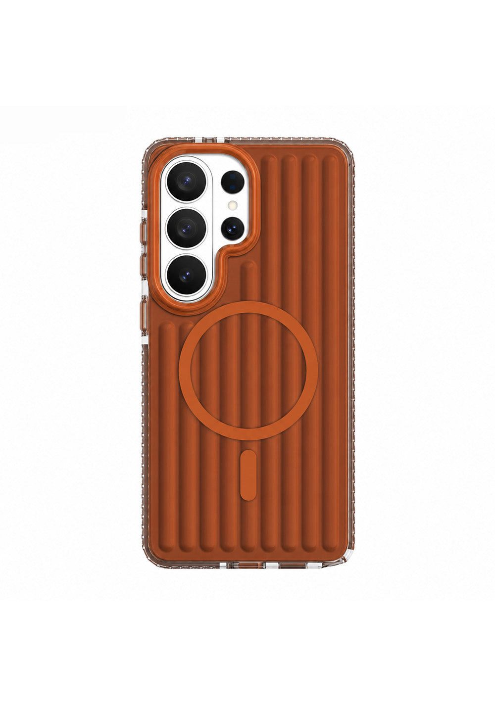 Galaxy S26 Ultra Kılıf Manyetik Şarj Uyumlu Oyuklu Tasarım Mutural Luggage Serisi Kapak