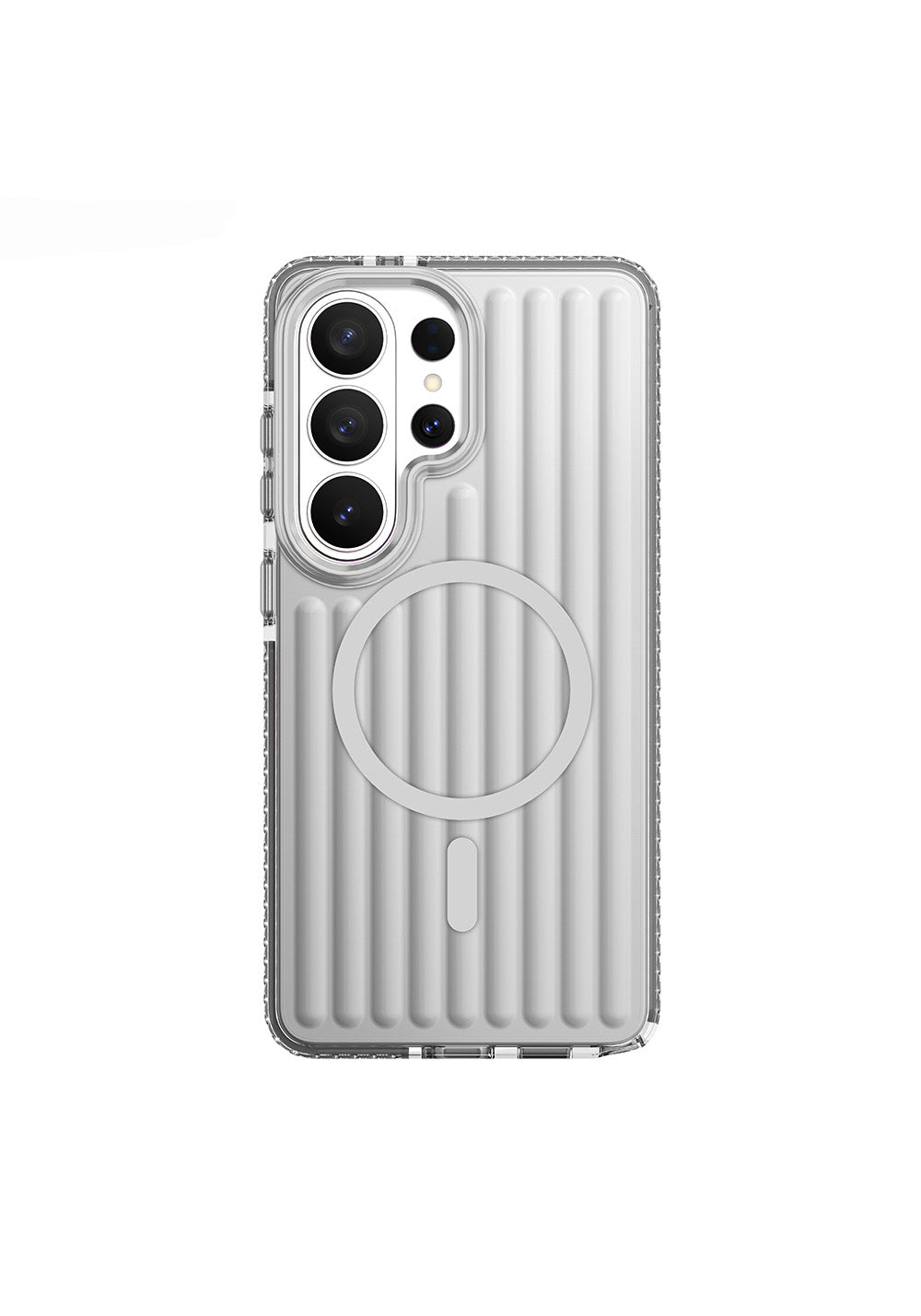 Galaxy S26 Ultra Kılıf Manyetik Şarj Uyumlu Oyuklu Tasarım Mutural Luggage Serisi Kapak
