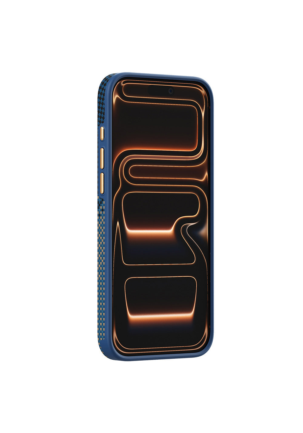 Apple iPhone 17 Pro Kılıf Manyetik Şarj Uyumlu Raptic Aramid Dual Ultra Serenity Serisi Karbon Kapak