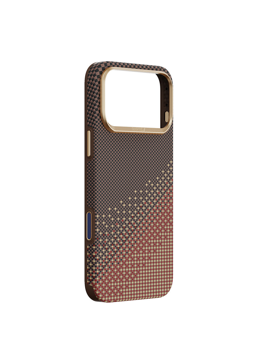 Apple iPhone 17 Pro Kılıf Manyetik Şarj Uyumlu Raptic Aramid Dual Ultra Serenity Serisi Karbon Kapak