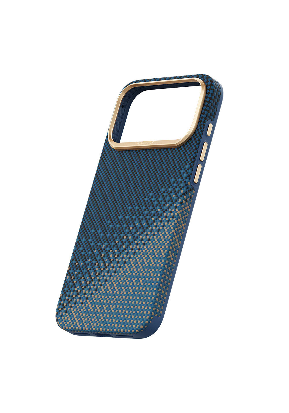 Apple iPhone 17 Pro Max Kılıf Manyetik Şarj Uyumlu Raptic Aramid Dual Ultra Serenity Serisi Karbon Kapak