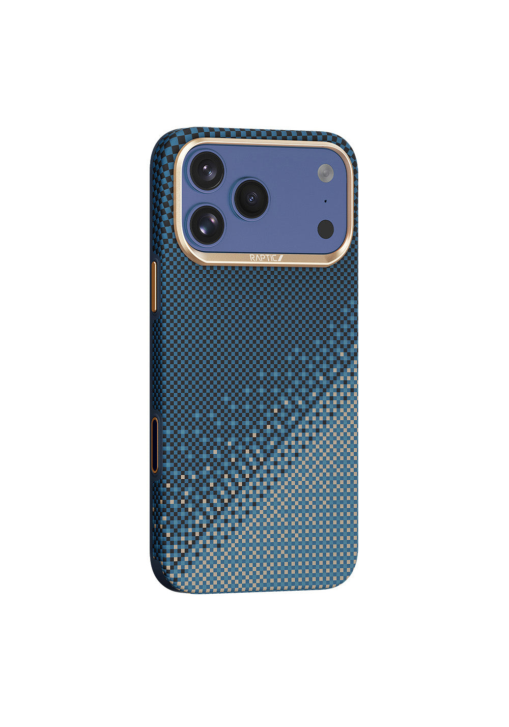 Apple iPhone 17 Pro Max Kılıf Manyetik Şarj Uyumlu Raptic Aramid Dual Ultra Serenity Serisi Karbon Kapak