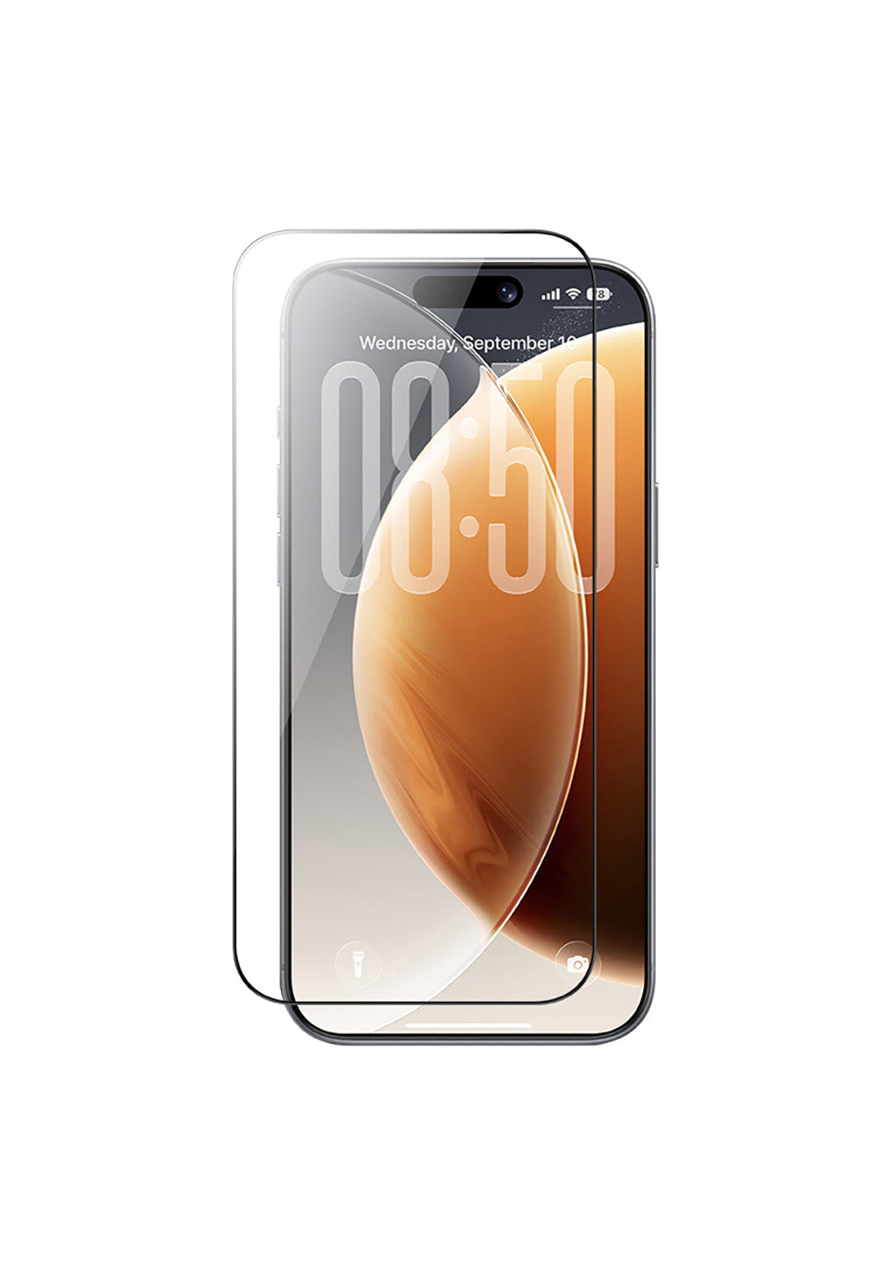 Apple iPhone 16 Pro Max Benks OmniWarrior Eye-Friendly Cam Ekran Koruyucu + Kolay Uygulama Aparatlı