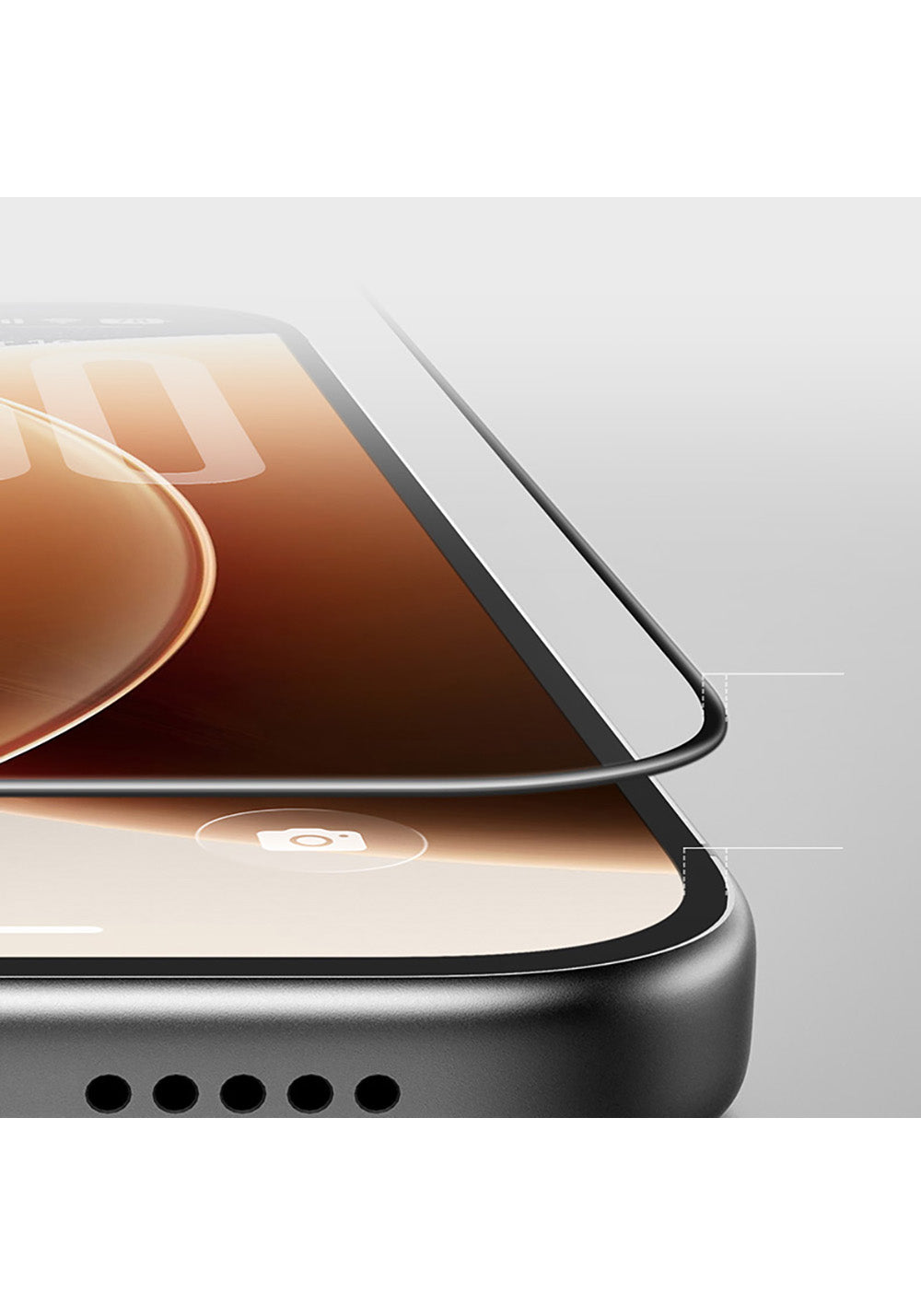 Apple iPhone 17 Pro Max Benks OmniWarrior Eye-Friendly Cam Ekran Koruyucu + Kolay Uygulama Aparatlı