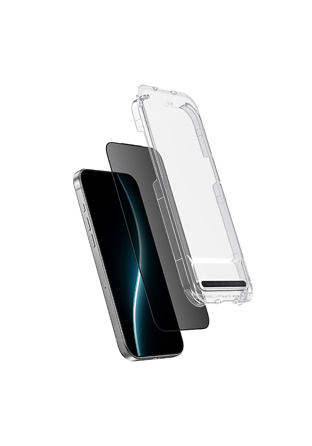 Apple iPhone 16 Pro Max Benks OmniWarrior Privacy Cam Ekran Koruyucu + Kolay Uygulama Aparatlı