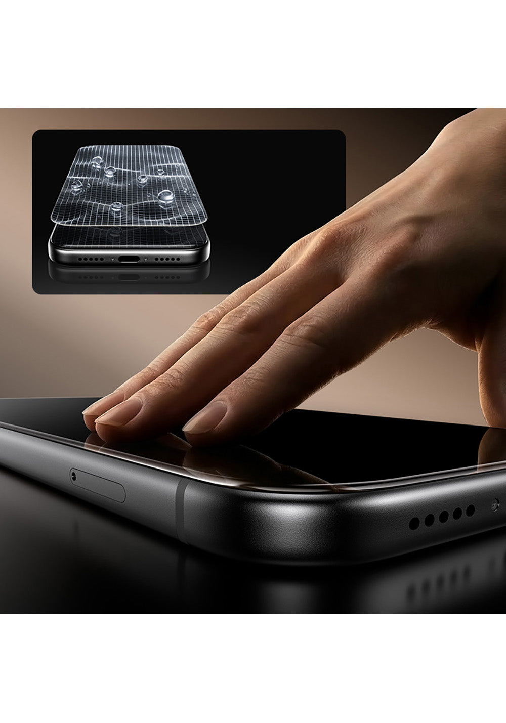 Apple iPhone 17 Pro Benks OmniWarrior Privacy Cam Ekran Koruyucu + Kolay Uygulama Aparatlı