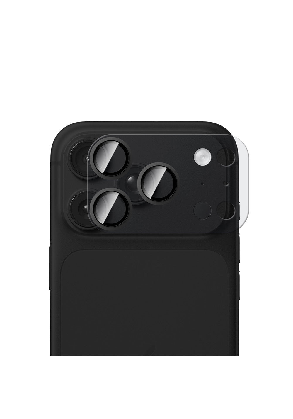 Apple iPhone 18 Pro CaseWorld Alloy Sapphire Safir One-Piece Anti Reflective Safir Kamera Lens Koruyucu
