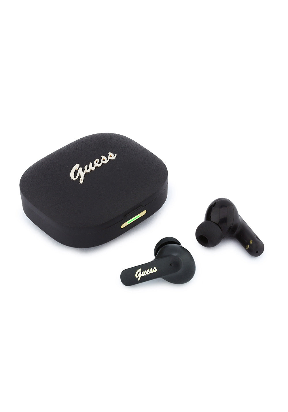 Guess Orijinal Lisanslı Script Metal Yazı Logolu TWS Kulak İçi Bluetooth Kulaklık