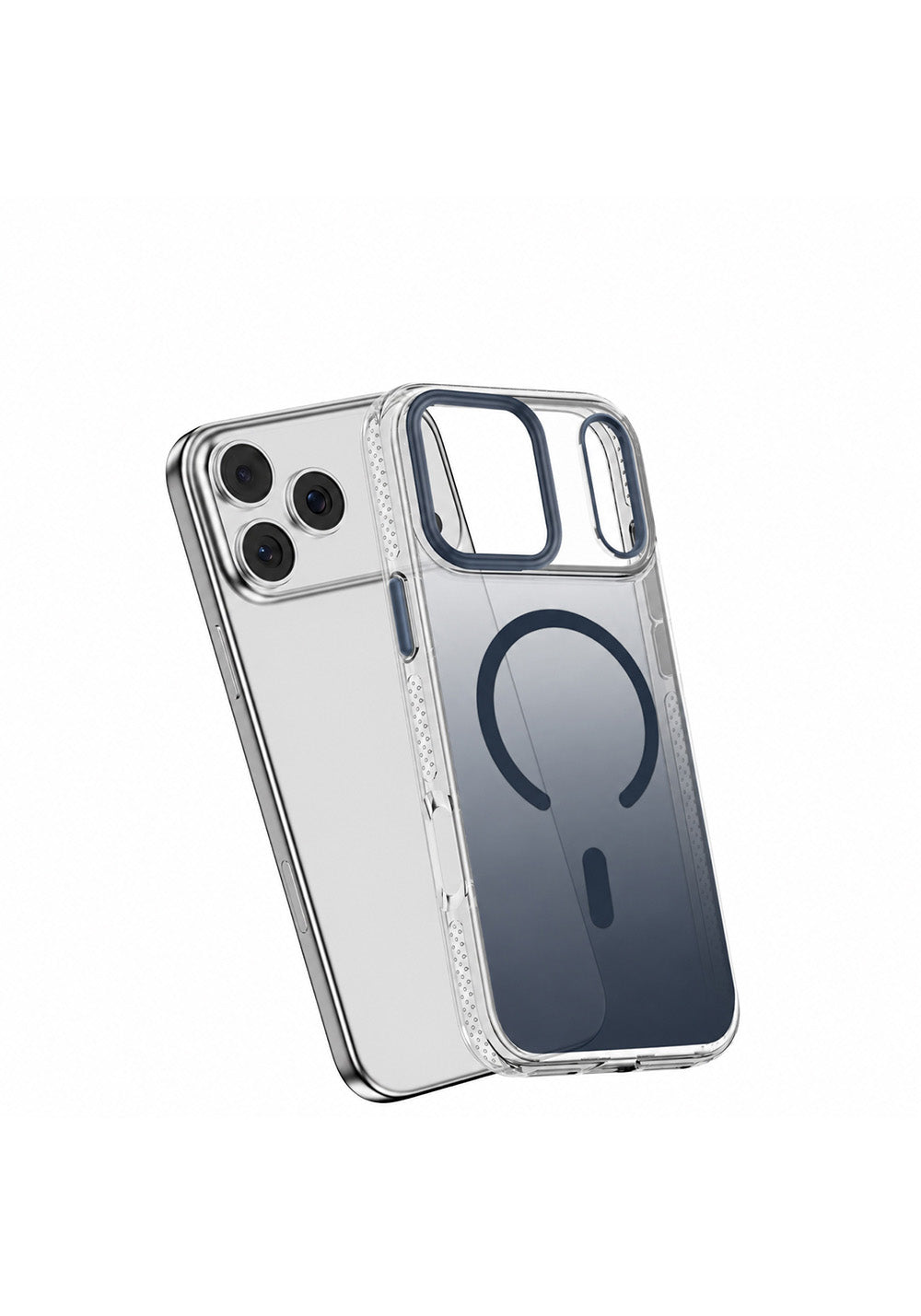 Apple iPhone 18 Pro Max Kılıf Manyetik Şarj Uyumlu Sararmaya Karşı Dayanıklı Mutural Icesense Serisi Kapak