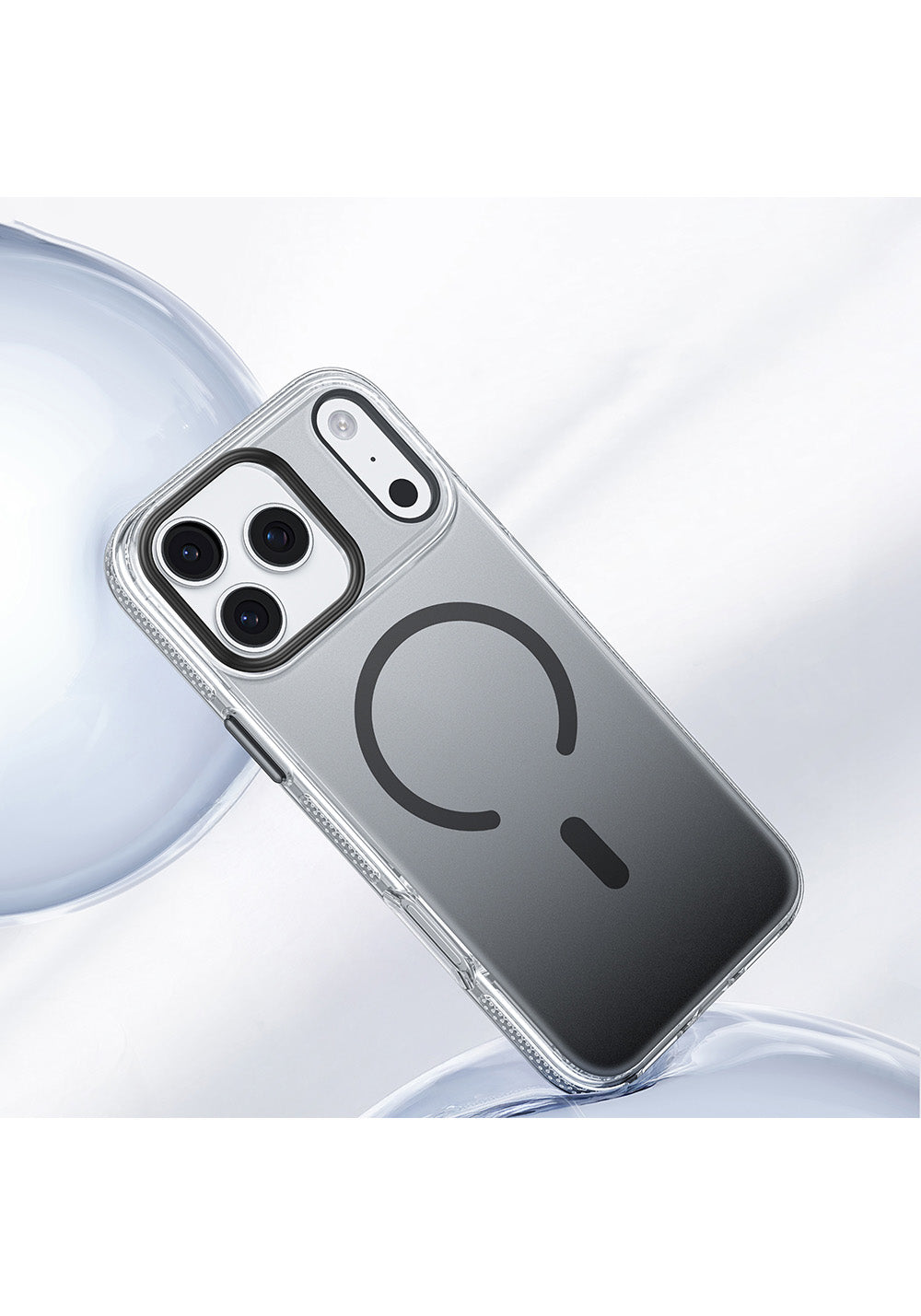 Apple iPhone 18 Pro Max Kılıf Manyetik Şarj Uyumlu Sararmaya Karşı Dayanıklı Mutural Icesense Serisi Kapak