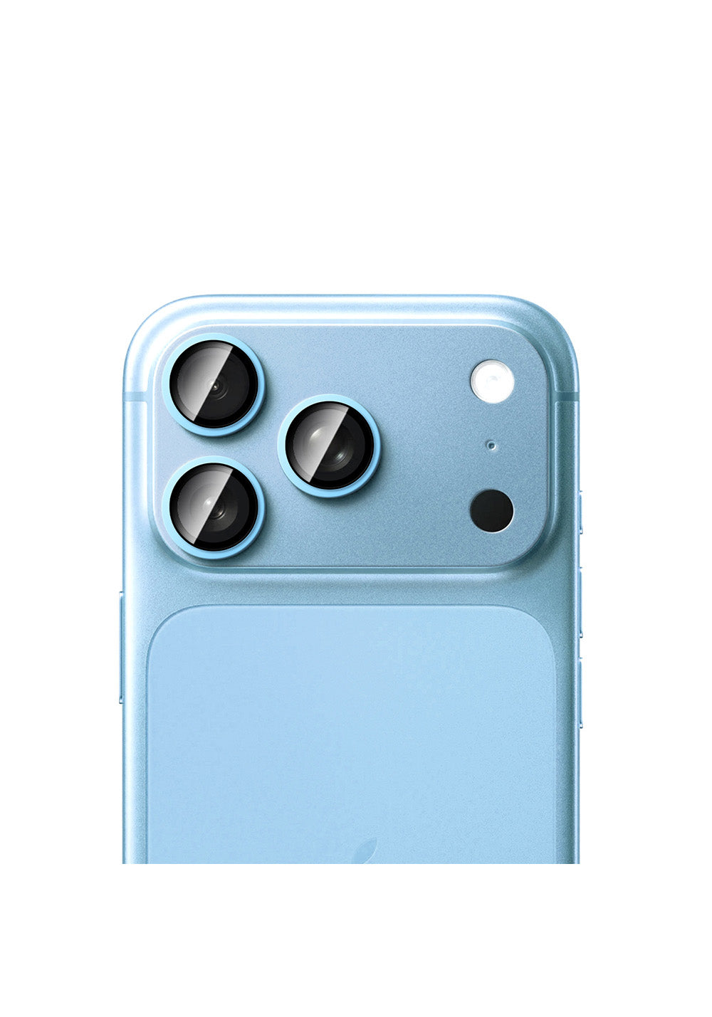 Apple iPhone 18 Pro Max CaseWorld Alloy Sapphire Safir One-Piece Anti Reflective Safir Kamera Lens Koruyucu
