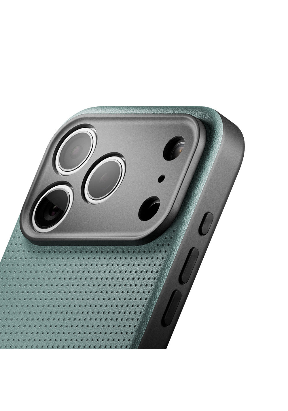 Apple iPhone 18 Pro Max Kılıf Manyetik Şarj Uyumlu Deri Dokulu Native Union 2025 Active Serisi Kapak