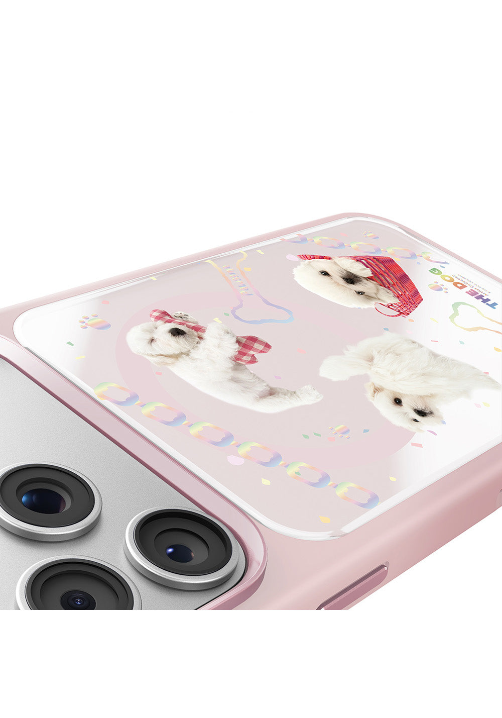 Apple iPhone 18 Pro Max Kılıf Manyetik Şarj Uyumlu 3D Baskılı Tasarım Mutural The Dog Serisi Kapak
