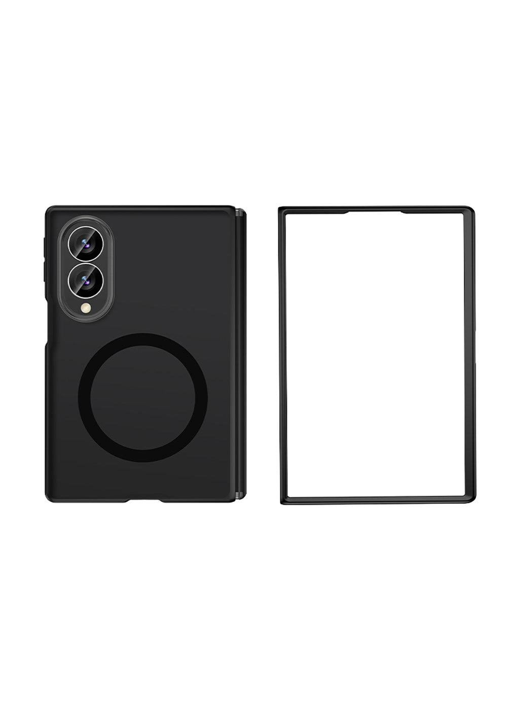 Galaxy Z Fold 8 Kılıf Manyetik Şarj Uyumlu Arkası Mat Sert PC Wlons Vena Kapak