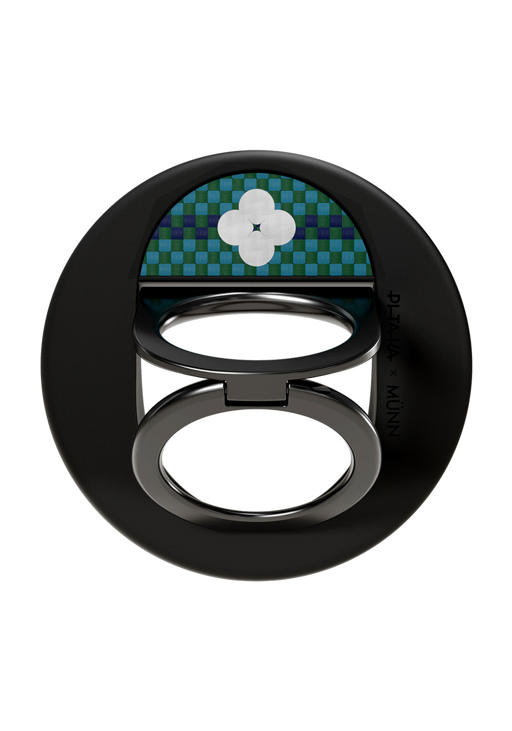 Pitaka Aramid Fiber Flora in Grid Serisi MagEZ Grip 3 Magnetik Ring Stand Telefon Tutucu