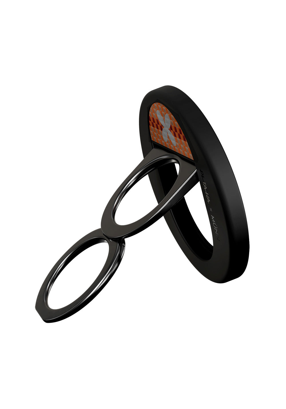 Pitaka Aramid Fiber Flora in Grid Serisi MagEZ Grip 3 Magnetik Ring Stand Telefon Tutucu